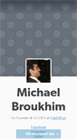 Mobile Screenshot of michaelbroukhim.com