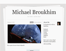 Tablet Screenshot of michaelbroukhim.com